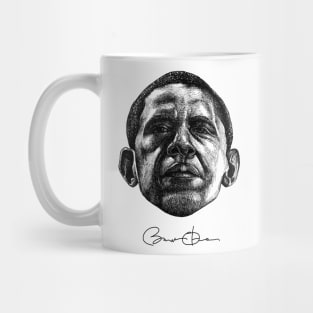 Barack Obama (Black) Mug